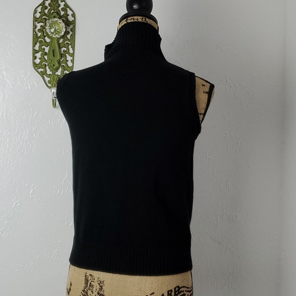 Black zipper vest - Picture 5 of 7